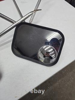2 Stainless Steel Mirrors Truck Towing DP Ford Chevy West coast Mirrors