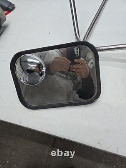 2 Stainless Steel Mirrors Truck Towing DP Ford Chevy West coast Mirrors