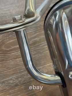 2 Stainless Steel Mirrors Truck Towing DP Ford Chevy West coast Mirrors