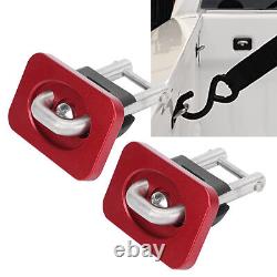2pcs Stainless Steel Tie Down Anchors Truck Bed Side Wall Anchors Part For