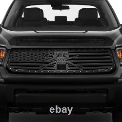 300 INDUSTRIES Aftermarket Steel Grille for 2018-2021 Tundra Truck LIBERTY DEATH