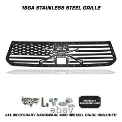 300 INDUSTRIES Aftermarket Steel Grille for 2018-2021 Tundra Truck LIBERTY DEATH