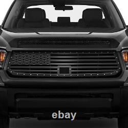 300 INDUSTRIES Aftermarket Steel Grille for 2018-2021 Tundra Truck USA FLAG STRT