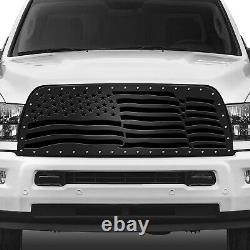 300 INDUSTRIES Aftermarket Steel Truck Grille for 2010-2018 Ram 2500/3500 FLAG W