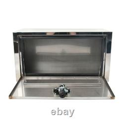 30X14X16 Underbody Truck Tool Box Storage Heavy Duty Toolbox Stainless Steel