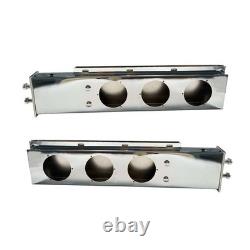 30 Stainless Steel Mudflap Hanger Bar 30 LED Light Waterproof for Truck Trailer