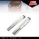 30 Stainless Steel Straight Mud Flap Hanger 1 1/8 Bolt For Semi Truck Tapered