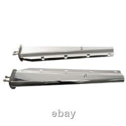 30 Stainless Steel Straight Mud Flap Hanger 1 1/8 Bolt For Semi Truck Tapered
