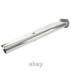 30 Straight Mud Flap Hanger Stainless Steel 1 1/8 Bolt Semi Truck Tapered