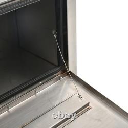 30x12x14 Stainless Steel Underbody Truck Tool Box Trailer Storage withLock
