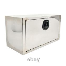 30x14x16 Stainless Steel Underbody Truck Tool Box Trailer Storage withLock