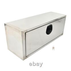 36x12x14 Underbody Tool Box Truck Pickup Trailer Storage Box Stainless Steel