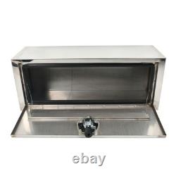 36x12x14 Underbody Tool Box Truck Pickup Trailer Storage Box Stainless Steel
