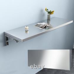 39 Folding Stainless Steel Concession Shelf for Food Trucks and Stalls 39 Folding Stainless Steel Concession Shelf for Food Trucks and Stalls