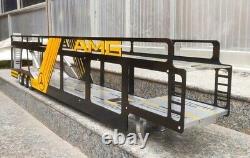 3 Axle 1/14 1100mm FULLY STAINLESS STEEL Auto Transport Trailer NIB