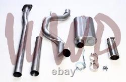 3 CatBack Exhaust System with 4 Stainless Steel Tip 09-14 Ford F150 Pickup Truck