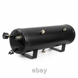 3 GAL 4 Trumpet Air Horn Tank 200PSI Compressor Onboard For Train Truck Boat RV