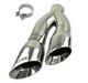 3 Inlet 4 Outlet Double-wall Stainless Steel Exhaust Tip Side Exit Truck