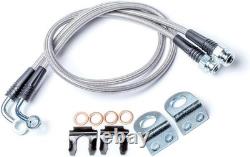 4350310 30 Rear Brake Line Kit with Hardware Stainless Steel Tubing Car Truck SUV