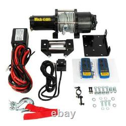 4500Lbs Electric Recovery Winch Truck for SUV/Jeep Wireless Remote Control