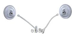 47 48 49 50 51 52 53 54 Chevy Gmc Truck Stainless Steel Mirrors Rh&lh Pair