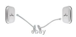 47 48 49 50 51 52 53 54 Chevy Gmc Truck Stainless Steel Mirrors Rh&lh Pair