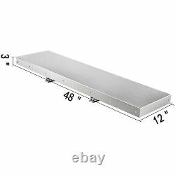 4FT Shelf for Concession Window Food Truck Accessories Business Aluminum Alloy