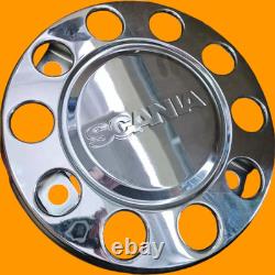 4Pcs Stainless Steel Wheel Trims Covers 22.5 for Scania Truck And Bus