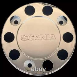 4Pcs Stainless Steel Wheel Trims Covers 22.5 for Scania Truck And Bus