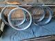 4-16chevy Truck Factory Gm Polished Stainless Steel Trim Rings For Steel Wheels