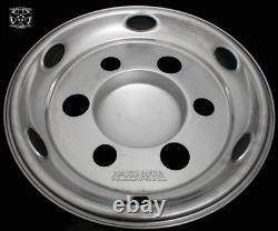 4 Hino Fuso Nissan UD Bolt On 16 6 Lug Dual Wheel Simulators Dually Rim Covers