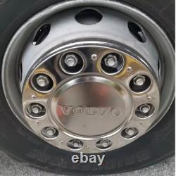 4 Pcs Stainless Steel Wheel Trims Covers 22.5 for Volvo Truck And Bus