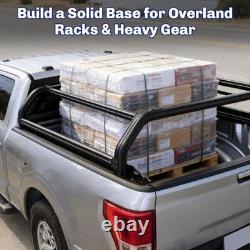 4-Piece Stainless Steel Truck Bed Stake Pocket Mounting Kit Heavy Duty Accesso