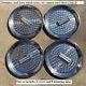 4 Stainless Steel Aero Wheel Covers For 22.5x8.25 Steel Truck Wheels