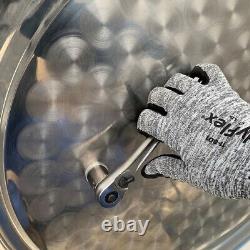 4 Stainless Steel Aero Wheel Covers For 22.5x8.25 Steel Truck Wheels