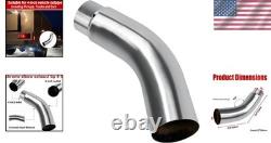 4 to 6 Exhaust Tip Elbow Durable Stainless Steel Truck Side Exit 4 to 6 Exhaust Tip Elbow Durable Stainless Steel Truck Side Exit