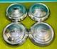 51-'53 Chevy Fleetline Dog Dish Hubcaps Styline Wagon 1951 1952 1953 (4)