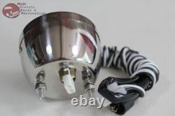 55-59 Chevy Stepside Pickup Truck Rear Tail Lamp Lights Stainless Steel Pair