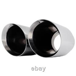 5 Inlet 6Dual Outlet 17 L Stainless Steel Exhaust Tip For Diesel Pickup Truck