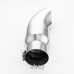 5 Out Diesel Truck Pickup 4 In Exhaust Tip 304 Stainless Steel Turn Down Pipe