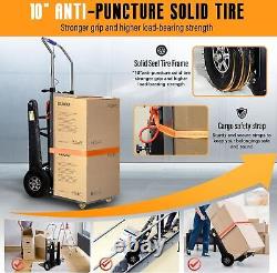 600W Heavy Duty Electric Stair Climbing Hand Trucks, 661lb Capacity for Warehouse
