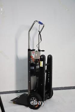 600W Heavy Duty Electric Stair Climbing Hand Trucks, 661lb Capacity for Warehouse