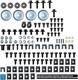 67-72 Chevy Gmc Truck Front End Sheet Metal Bolt Kit Stainless Steel Black Oxide