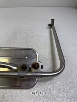 67-72 Ford F-250 F-350 Truck Stainless Steel West Coast JR SR Side Mirrors 3 Leg