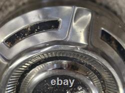 67 77 Ford Truck F250 Dogdish Hubcaps Stainless 12 Inch Pair