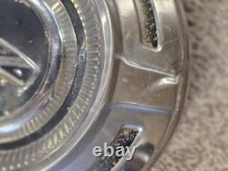 67 77 Ford Truck F250 Dogdish Hubcaps Stainless 12 Inch Pair