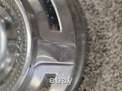 67 77 Ford Truck F250 Dogdish Hubcaps Stainless 12 Inch Pair