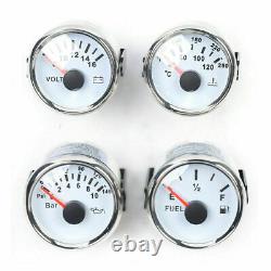 6 Gauge GPS Speedometer Waterproof Stainless Steel Plate For Truck Motor Boat