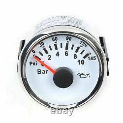 6 Gauge GPS Speedometer Waterproof Stainless Steel Plate For Truck Motor Boat