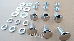 6 High Quality Stainless Steel Bumper Bolt/nuts! For Gm Truck Jimmy Suburban C10
